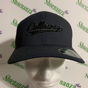 Callaway Hat Tempo 22 Adjustable Golf Snapback Charcoal Gray Black Cap One Size